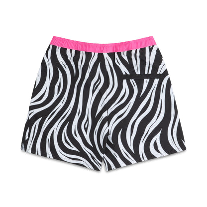 Launch AD Shorts-Pink Zebra