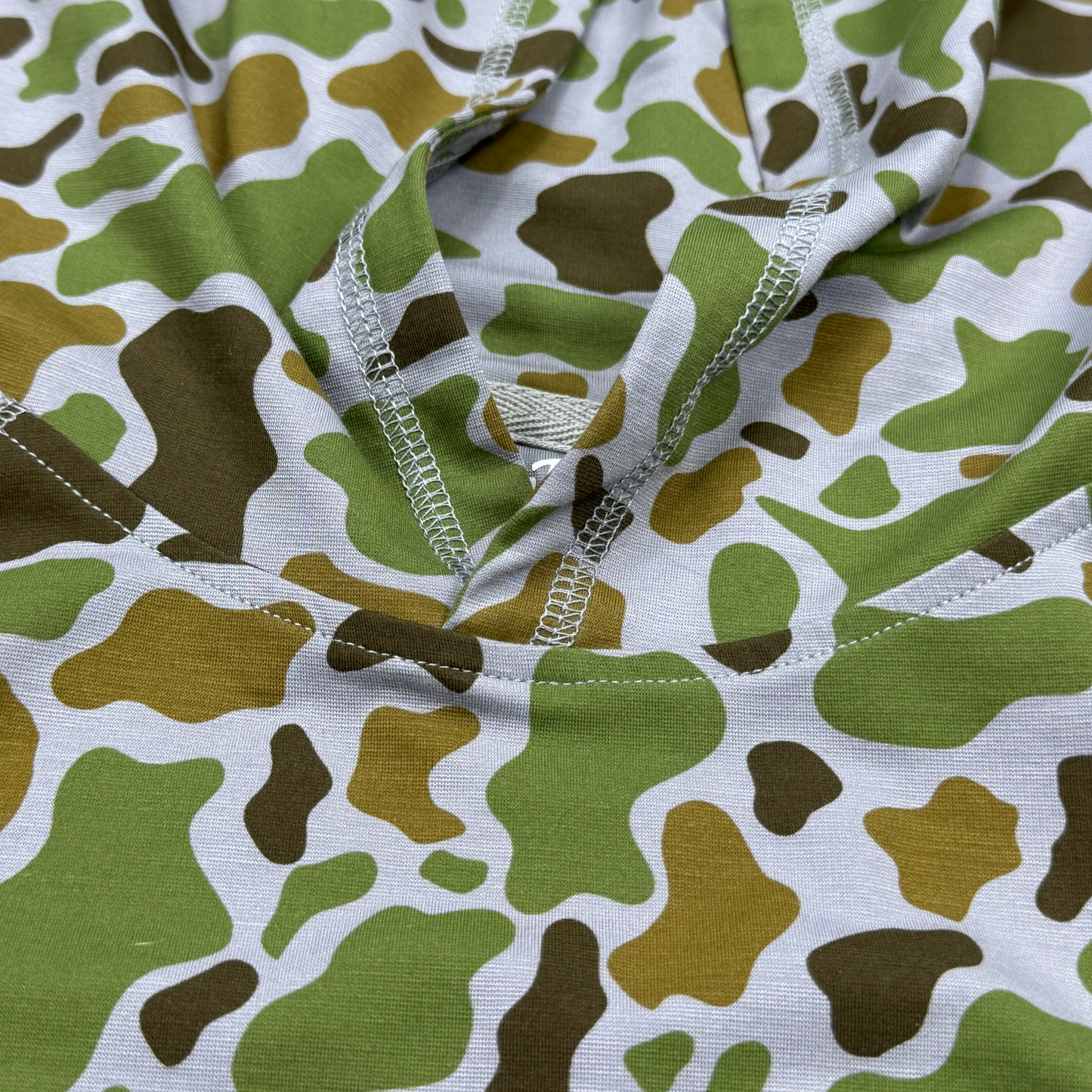 Hooded Tech Tee LS-Duck Camo