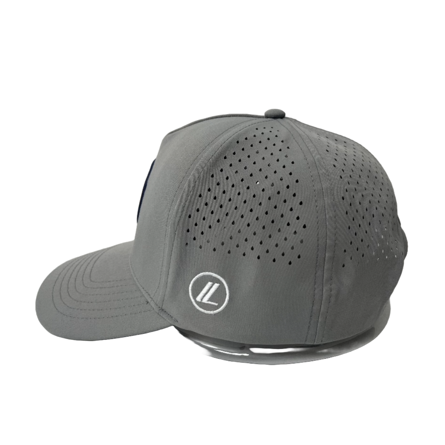 Gray Penguins Circle Logo Snapback