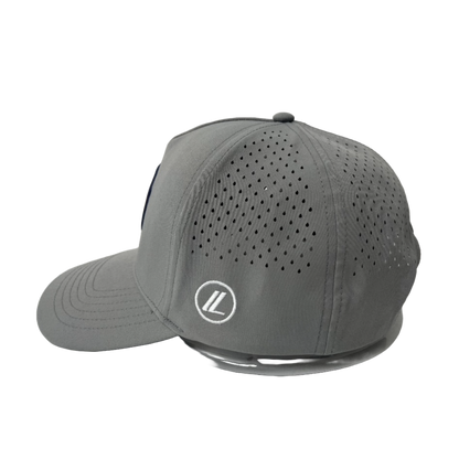 Gray Penguins Circle Logo Snapback